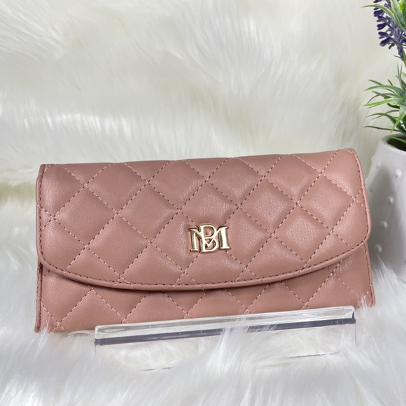 Badgley Mischka Blush Pink Card-Holder Wallet-New With Tags - Picture 7 of 7